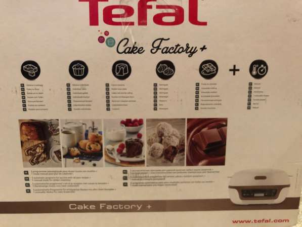 Мультипекарь Cake Factory + от Tefal в Москве фото 3