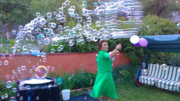 Шоу мыльных пузырей в Смоленске фото 16