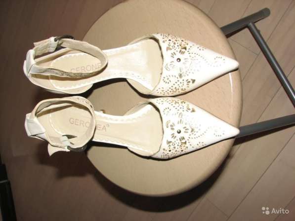 Туфли женские свадебные, натуральная кожа в Москве