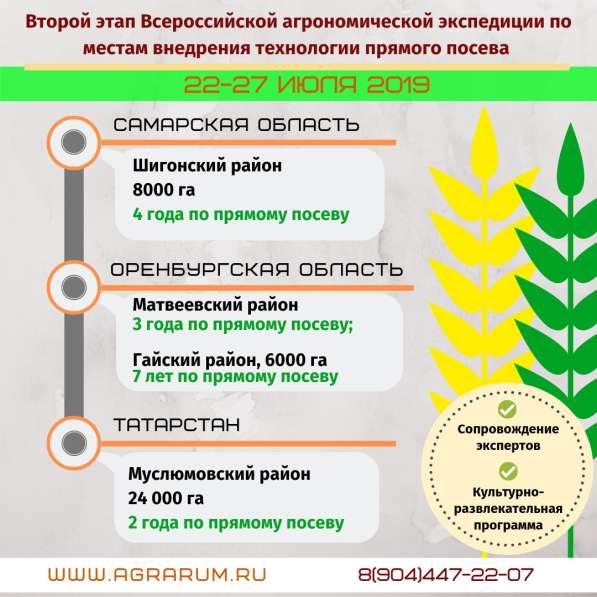 Второй этап Агрономической экспедиции по No-till в Ростове-на-Дону