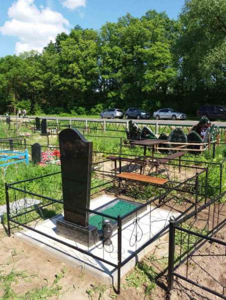 Благоустойство могил и памятники под ключ Новополоцк в фото 4