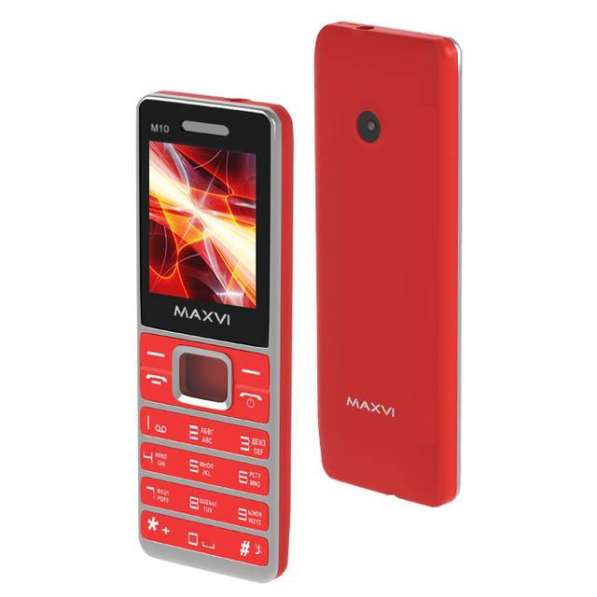 Телефон мобильный MAXVI M10 RED