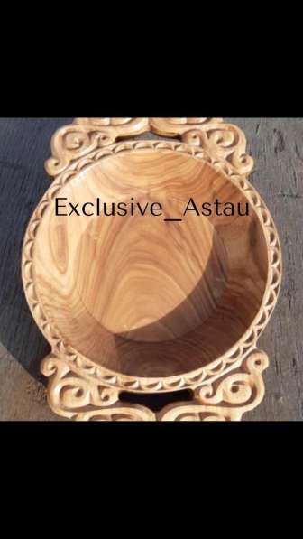 Национальная деревянная посуда Астау в фото 8