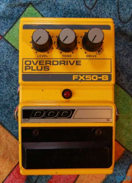 Педаль эффектов для гитары Dod Overdrive Plus FX50-B