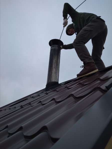 Услуги трубочиста, чистка дымохода в Москве фото 7