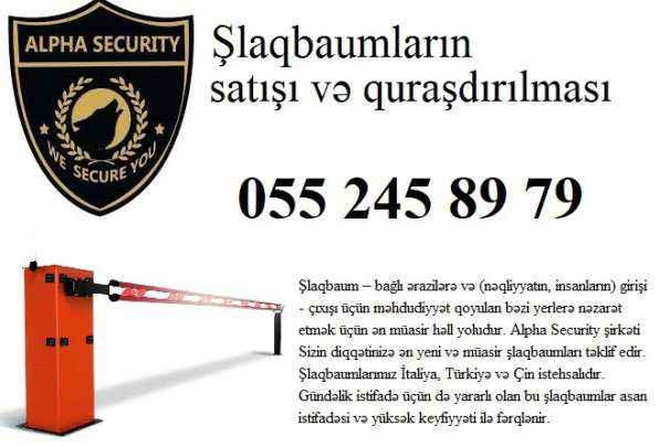 ✺ Slaqbaum – barrier sistemi ✺ 