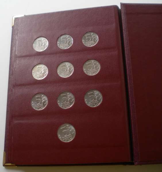 Альбом с монетами 200 лет Победы в войне 1812г в Владимире фото 4