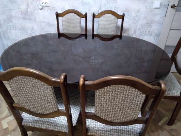 Кухонный стол, стулья, стекло на стол в Краснодаре фото 4