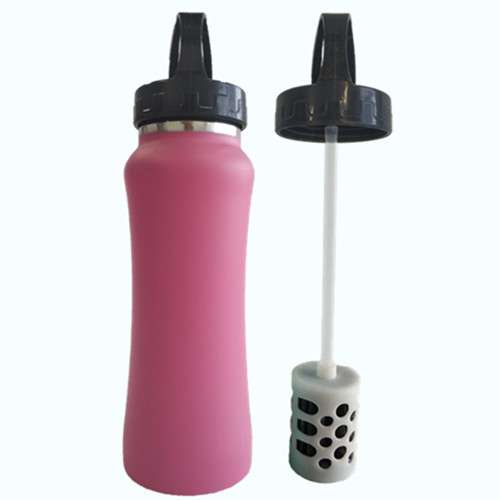 High quality outdoor filter stainless steel bottle
