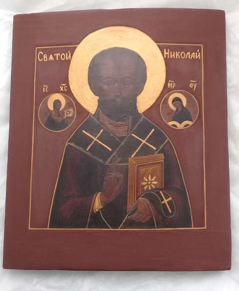 Икона Святого Николая Угодника.19 век