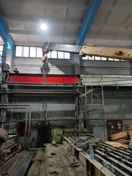 Монтаж, демонтаж подкрановых балок и металлоконструкций в Красноярске фото 24