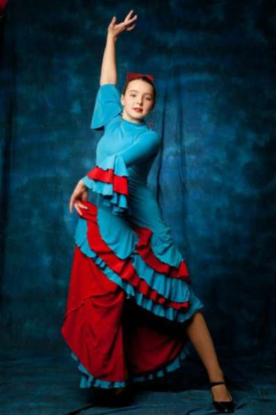 испанское платье для фламенко