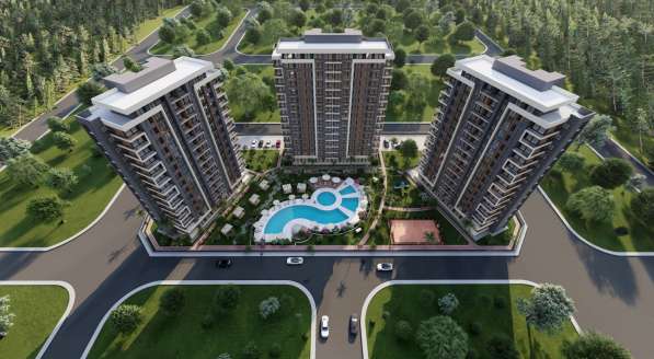 3-к. квартира 120м&sup2; Турция, Мерсин, Мезитли в 