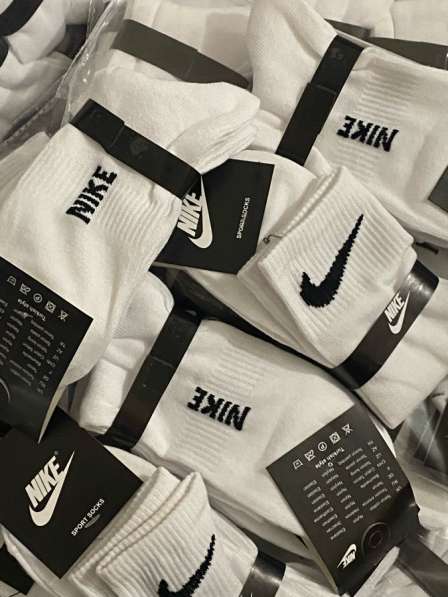 Высокие белые носки Nike