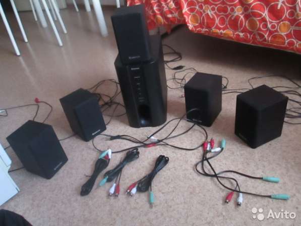 Продам комплект аккустики defender Hollywood 35 в Новосибирске фото 3