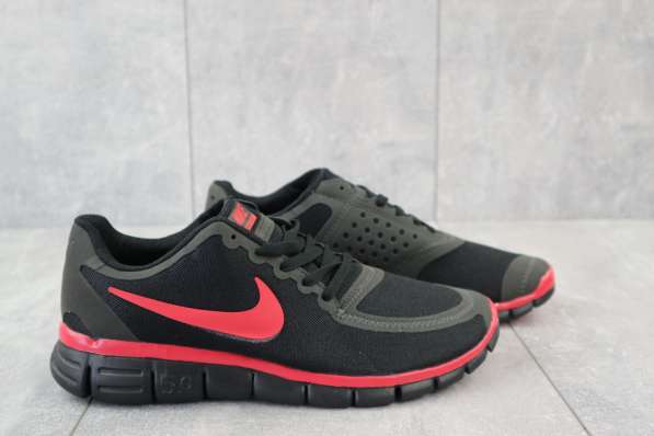 Кроссовки A 5.0 Nike весна-осень, мужские, черно-красные в фото 6
