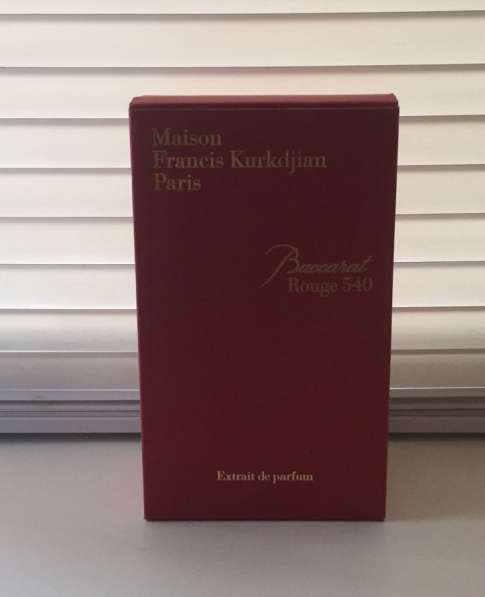 Духи 70мл, Francis Kurkdjian Baccarat Rouge 540 Extrait в Самаре