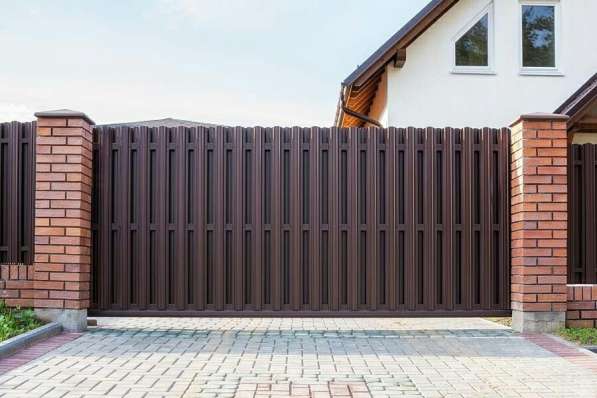 Откатные ворота в Электрогорске в Электрогорске фото 20