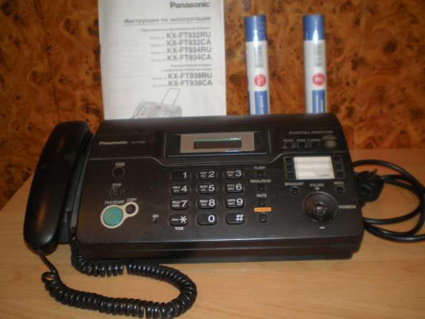 Телефон-факс Panasonic KX-FT938 с автоответчиком в Туле