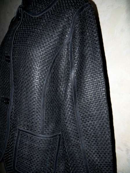 Кожаная куртка marina rinaldi. Италия 54-58 размер в Омске