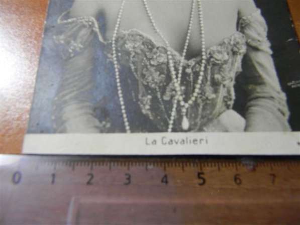 Открытка.La Cavalieri(Ла Кавальери)издатель:Reutlingyr Paris в фото 3