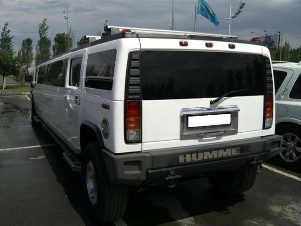 Лимузин Hummer H2 для свадьбы. Астана. в фото 3