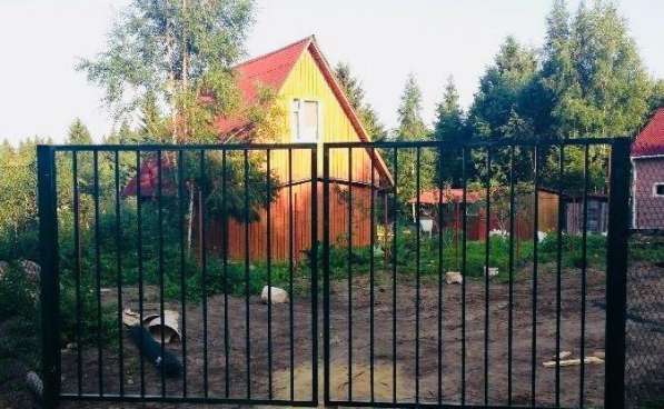 Садовые металлические ворота и калитки в Туле фото 4