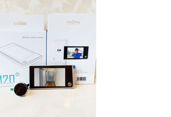 Видео глазок для двери домофон камера