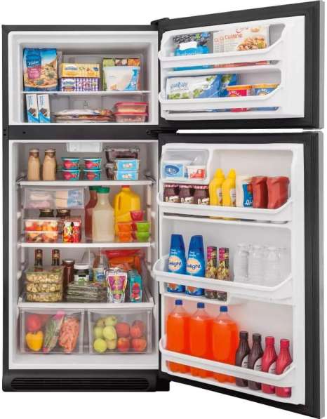 freezer top refrigerators