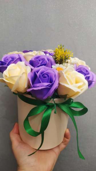 Букеты из 13 мыльных роз в Крымске фото 3