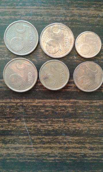 Коллекция Евро и Евро центов, комплект монетный двор Испании в фото 6