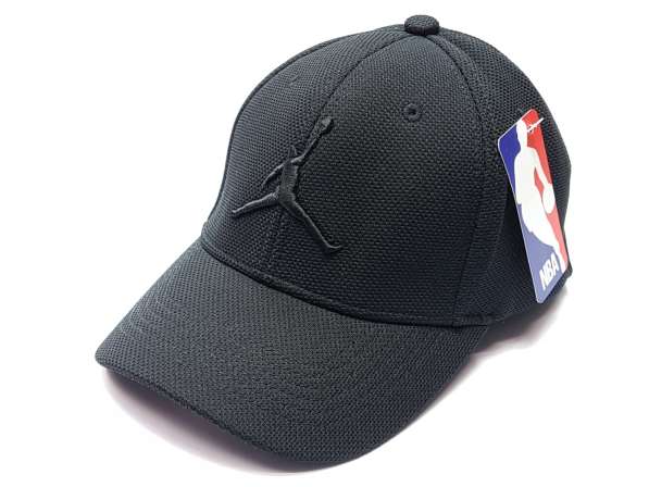 Бейсболка кепка Jordan flexible (черный/черный)