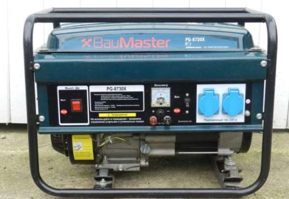 Генератор baumaster pg-8730x