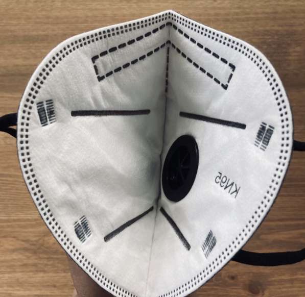 Маска kn 95 ffp2 чёрная 10 штук в Москве фото 3