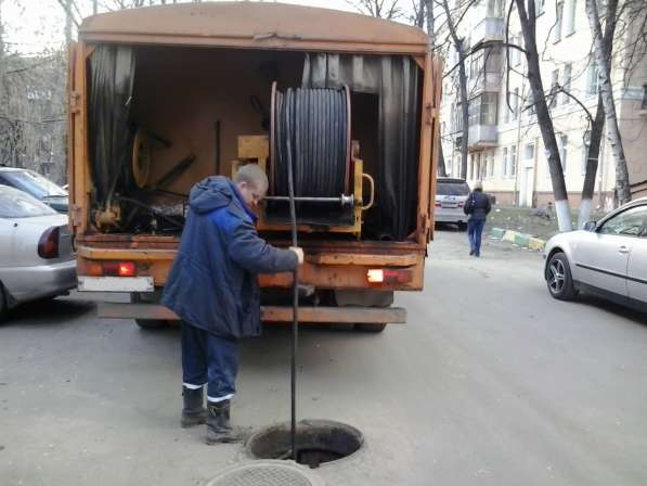 Устранение засоров канализационных в Москве фото 7