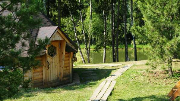 Поместье 2,2 га с домом у озера и собственным садом в Москве фото 4