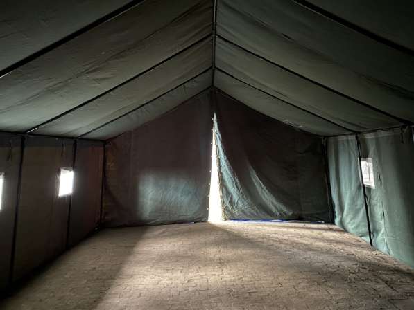 Палатка брезентовая и водостойкая в фото 7
