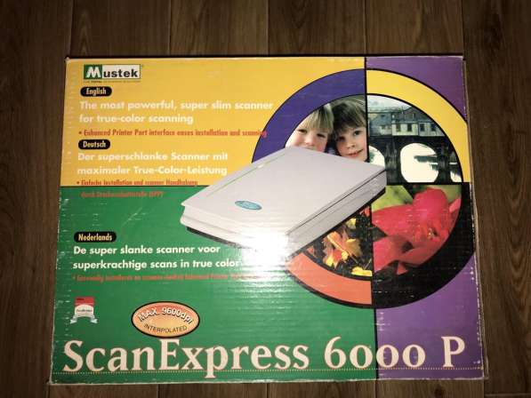 Сканер Mustek ScanExpress 6000P