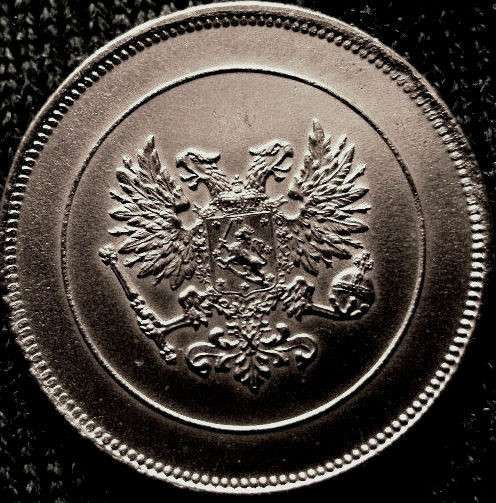Раритет. Редкая, медная монета 10 пенни 1917 год. в Москве фото 4