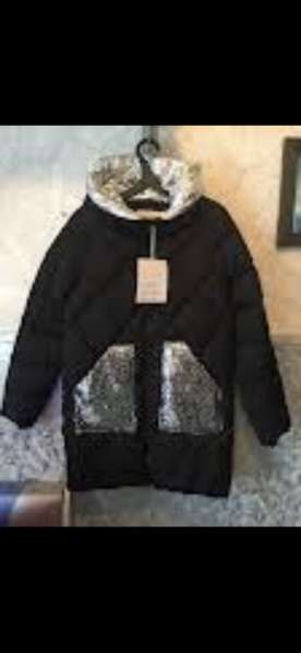 Пуховик зимний черный в Москве фото 3