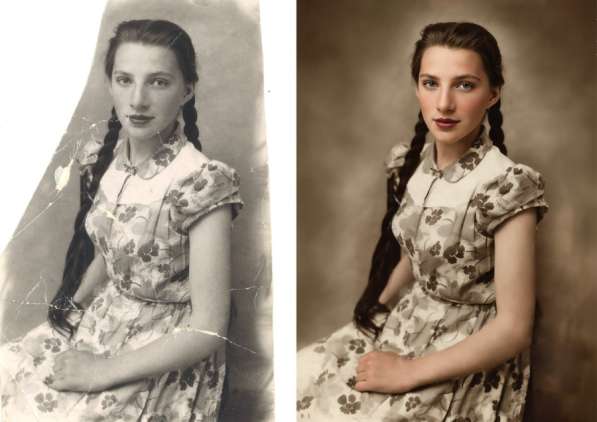 Реставрация фотографии в Ростове-на-Дону