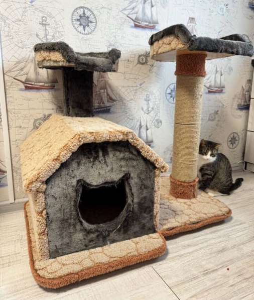 Домик для кошки ручной работы в Мурманске