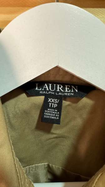 Тренч Ralph Lauren в Москве фото 4