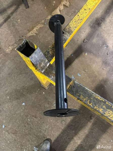 Опоры освещения на винтовых сваях в Москве фото 4