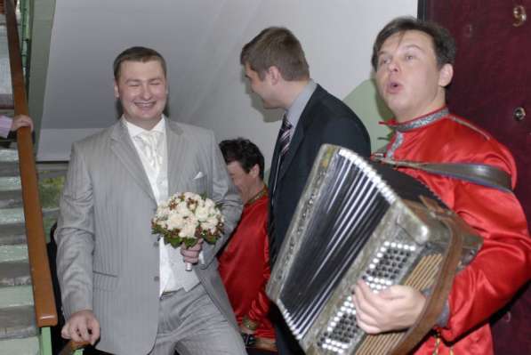 Баянист Виктор Баринов на праздник в Москве фото 6