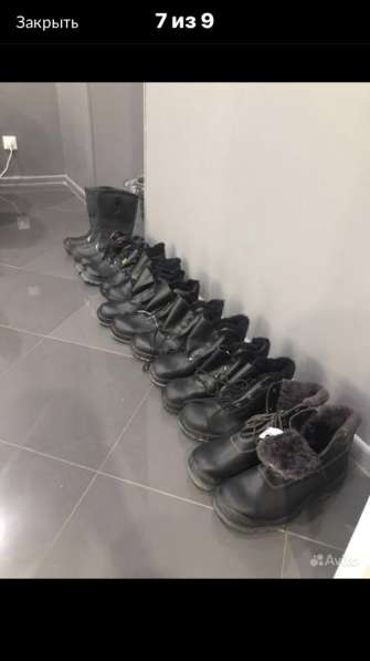Рабочие ботинки зимние, Обувь специальная, метал композит в Уфе