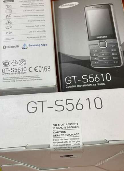 Samsung S5610. Новый. Запечатан