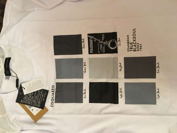 T-Shirt майка Dsquared Сделано в Италии размер XL в Москве