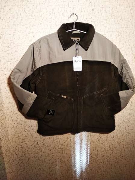 Новая зимняя куртка из хлопкового микровельвета 46-52