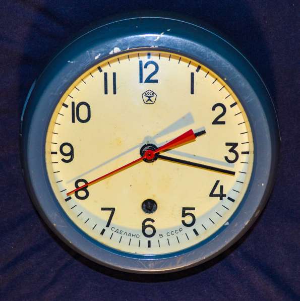 Часы судовые каютные СССР 1976 г